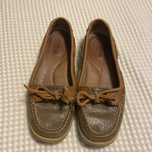 Sparkly Sperry Top-Sider Boat Shoes - size 6.5